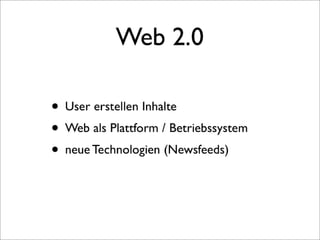 Web2.0 Workshop Eisenstadt