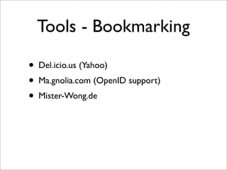 Web2.0 Workshop Eisenstadt