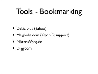 Web2.0 Workshop Eisenstadt