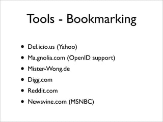 Web2.0 Workshop Eisenstadt