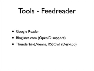 Web2.0 Workshop Eisenstadt