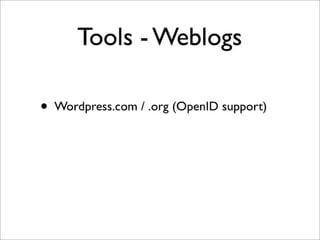 Web2.0 Workshop Eisenstadt