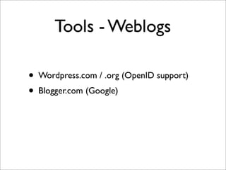 Web2.0 Workshop Eisenstadt