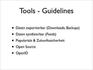 Web2.0 Workshop Eisenstadt