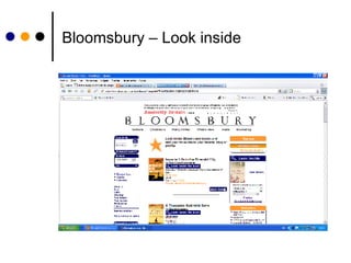 Bloomsbury – Look inside 