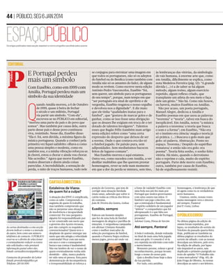 PÚBLICO, SEG 6 JAN 2014 | DESPORTO | 43

Portugal não conseguiu
surpreender a Sérvia e falhou
apuramento para o Mundial
Voleibol
Manuel Assunção
Selecção portuguesa
necessitava de vencer
pela diferença máxima
na última jornada da
qualificação, mas perdeu
Portugal foi uma das boas notícias
do Campeonato do Mundo de Voleibol de 2002, mas desde então não
teve mais oportunidade para surpreender na competição. Ontem,
ﬁcou afastado do Mundial 2014,
tal como aconteceu nas edições de
2006 e 2010. A selecção nacional
precisava de vencer a favorita e anﬁtriã Sérvia por 3-0, para garantir a
vitória no Grupo J de qualiﬁcação
europeia e o apuramento para a
fase ﬁnal, mas não conseguiu melhor do que ganhar somente um set,

perdendo pelos parciais de 22-25,
25-11, 25-19 e 25-21, em Nis.
Num pavilhão preenchido com
6500 espectadores, os homens liderados por Hugo Silva, seleccionador que fez a estreia em jogos
oﬁciais, tiveram uma boa entrada
e ganharam o primeiro parcial, por
22-25, desfecho que ainda alimentou esperanças.
No entanto, a Sérvia, medalha de
bronze no último Campeonato da
Europa, reagiu com autoridade e,
também beneﬁciando das quebras
de concentração portuguesas, fechou o segundo set com uma larga
vantagem depois de um arranque
em que desequilibrou claramente
as contas a seu favor. A vitória neste parcial chegou para os sérvios
garantirem a quinta presença consecutiva no Mundial.
A Portugal restava-lhe agora tentar vencer por 3-1, um resultado que
poderia eventualmente oferecer-

lhe a qualiﬁcação, como o segundo
melhor dos cinco grupos, mas nem
a equipa lusa conseguiu chegar à vitória, nem esse cenário, percebeuse depois, bastaria para cumprir o
apuramento pela via secundária.
A formação dos Balcãs, mesmo rodando os seus jogadores, também
dominou os sets seguintes.
Hugo Gaspar
terminou o
encontro com
17 pontos,
insuficientes para
ajudar Portugal a
vencer a Sérvia

O oposto Hugo Gaspar, com 17
pontos (15 amealhados no ataque
e dois no bloco), foi o melhor concretizador português, enquanto
João José terminou com 11, Alexandre Ferreira com nove e Marcel Gil
com oito.

Selecção
venceu, mas
Bósnia não
“colaborou”
Aleksandar Atanasijevic foi o
principal destaque da Sérvia, ao
conseguir 13 pontos.
Portugal terminou no terceiro
lugar, com três pontos. A Sérvia
somou nove e a Eslovénia seis. A
Macedónia, o único adversário que
a selecção portuguesa conseguiu
bater, não pontuou.
“Surpreendemos a Sérvia no
primeiro set, fomos consistentes
e jogámos bem. Depois disso, não
conseguimos manter o ritmo e essa
é a diferença entre nós e eles. Eles
podem jogar assim o tempo todo,
e nós ainda temos de melhorar
muito”, referiu João José, capitão
de Portugal.
A França, com sete pontos, foi
a selecção que se qualiﬁcou como
melhor segunda classiﬁcada. Além
da Sérvia, também se qualiﬁcaram
como vencedores de grupos a Bélgica, a Bulgária, a Alemanha e a
Finlândia.

Andebol
Portugal derrotou a Estónia, em
São João da Madeira, por 35-27, na
4.ª jornada do Grupo 5 de qualiﬁcação para os play-oﬀs do Mundial
de Andebol de 2015.
A selecção nacional continua no
3.º lugar, mas agora em igualdade de
pontos com a Letónia, que perdeu
(21-23) em casa com a Bósnia-Herzegovina, nação que está muito próxima de conquistar o grupo e ﬁcar com
a vaga para a próxima ronda.
A selecção bósnia, com quatro
vitórias em quatro jogos, comanda
com oito pontos, mais quatro do
que Letónia e Portugal.
A vitória da Bósnia na Letónia foi
a pior notícia para a selecção nacional. Ao líder basta-lhe empatar
na próxima jornada, na recepção
à Estónia, para garantir de vez o
primeiro lugar.
PUBLICIDADE

Passatempo

Com o apoio de:

loucura é não participar!

,

,

“

”.

vá ao parc astérix em paris com a abreu e a colecção astérix à volta do mundo
oferta

DE 3 VIAGENS, CADA UMA PARA DOIS ADULTOS + UMA CRIANÇA

ADQUIRA, NO MÍNIMO, 5 DOS 16 ÁLBUNS DA COLECÇÃO E PARTICIPE NO PASSATEMPO.

O QUE PRECISA DE FAZER?
PENSE NUM DESTINO EM QUE GOSTARIA DE VER OS HERÓIS GAULESES NUMA AVENTURA, RECRIE
O AMBIENTE DO DESTINO ESCOLHIDO, DECORE-O COM OS ÁLBUNS DESTA COLECÇÃO, TIRE UMA
FOTOGRAFIA DO RESULTADO FINAL. ENVIE-NOS A FOTOGRAFIA, JUNTAMENTE COM UMA SINOPSE
CRIATIVA PARA A NOVA AVENTURA - NO MÁXIMO 200 PALAVRAS - ATÉ 19 DE FEVEREIRO DE
2014, PARA A MORADA: REMESSA LIVRE, N.º 3047, 1301-901 LISBOA.
A ABREU, ASA E O PÚBLICO ESCOLHERÃO AS 3 FOTOGRAFIAS E SINOPSES MAIS ORIGINAIS.
OS VENCEDORES SERÃO DIVULGADOS NA EDIÇÃO DE 28 DE FEVEREIRO DE 2014.
CONSULTE O REGULAMENTO EM WWW.PUBLICO.PT/COLECCOES/ASTERIX

COLECÇÃO DE 16 TÍTULOS. PREÇO UNITÁRIO 6,95€. PREÇO TOTAL DA COLECÇÃO 111,20€. PERIODICIDADE SEMANAL ÀS SEXTAS-FEIRAS. DE 25 DE OUTUBRO DE 2013 A 7 DE FEVEREIRO DE 2014. LIMITADO AO STOCK EXISTENTE.

 