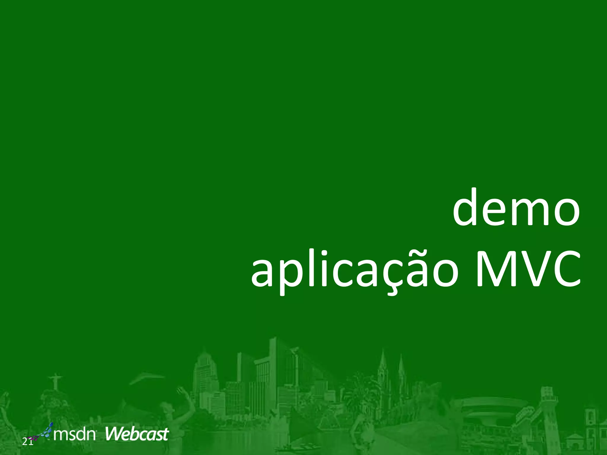 demo aplicação MVC 