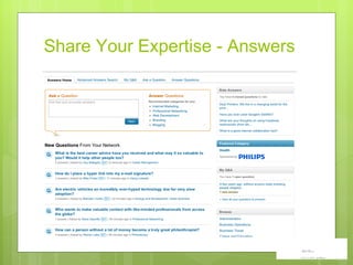 Share Your Expertise - Answers 