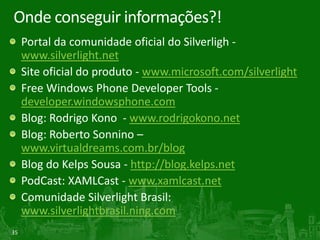 Trabalhando com Dados (Data Binding)Ligação de elementos da UI com os DadosSample Data para facilitar a vidaData TemplatesValidação de DadosDireção do Fluxo de dadosConversões de Dados
