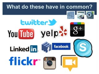 What do these have in common?
 