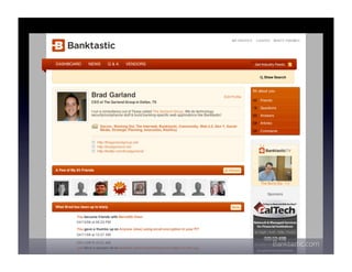 Banking on Social Media