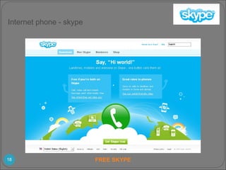 FREE SKYPE Internet phone - skype 