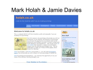 Mark Holah & Jamie Davies 