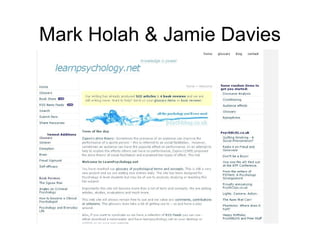 Mark Holah & Jamie Davies 