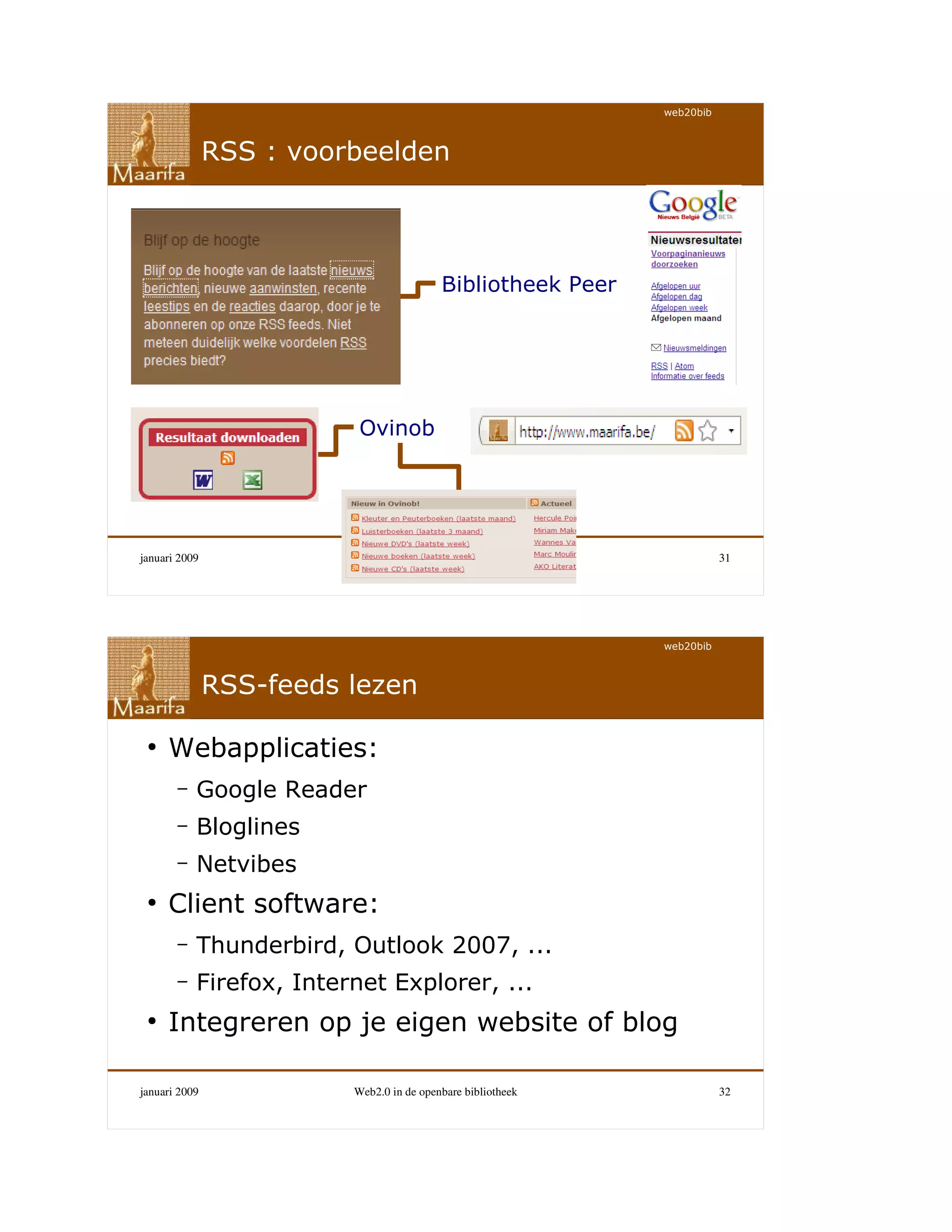 Web 2.0 in de openbare bibliotheek