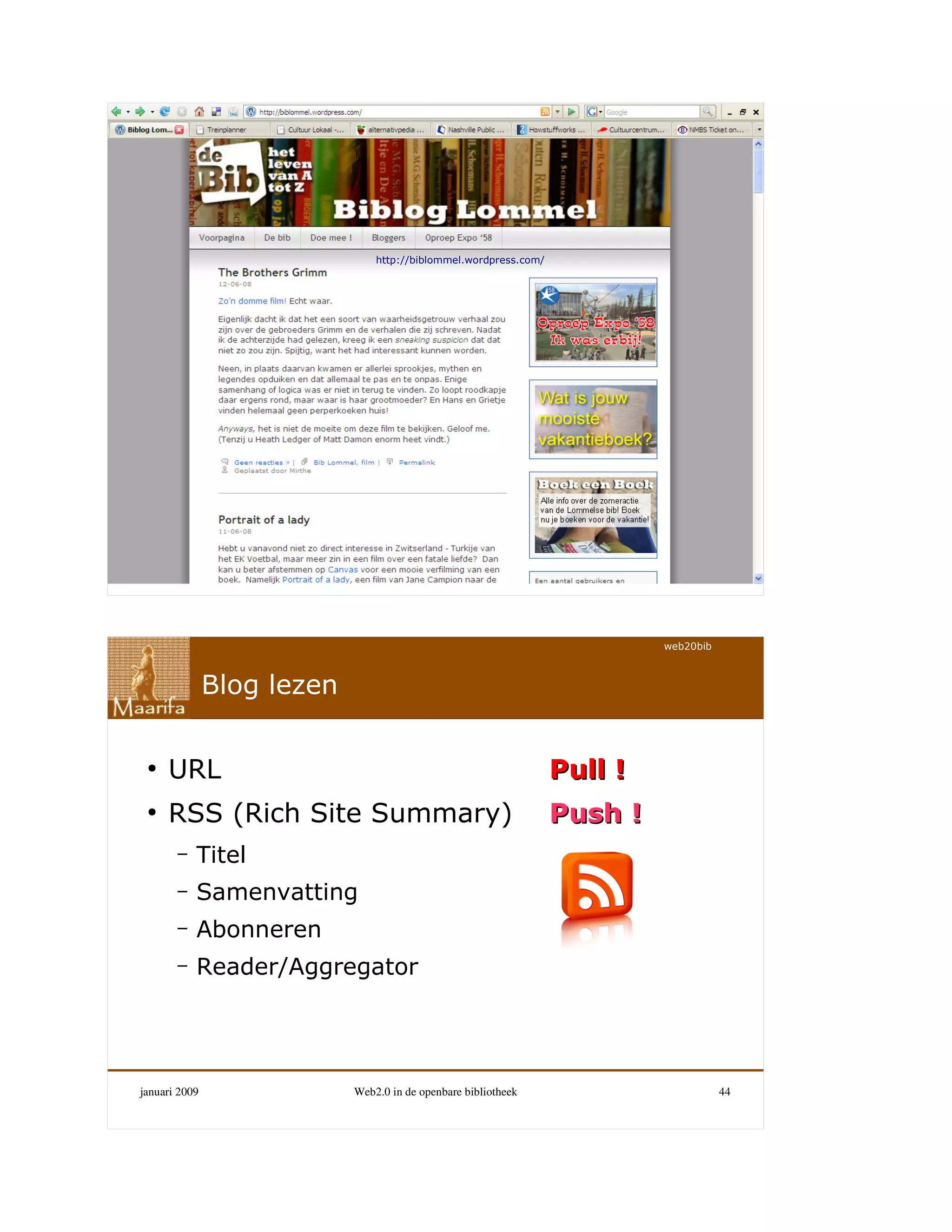 Web 2.0 in de openbare bibliotheek