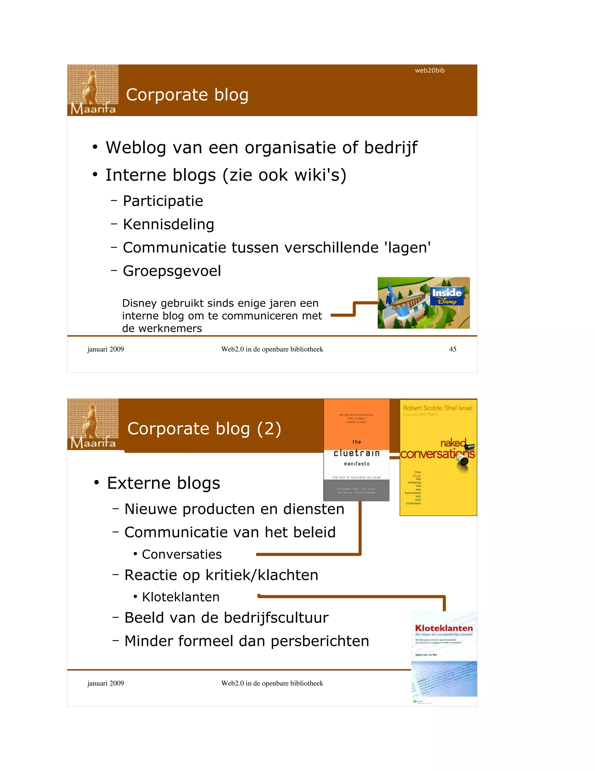 Web 2.0 in de openbare bibliotheek