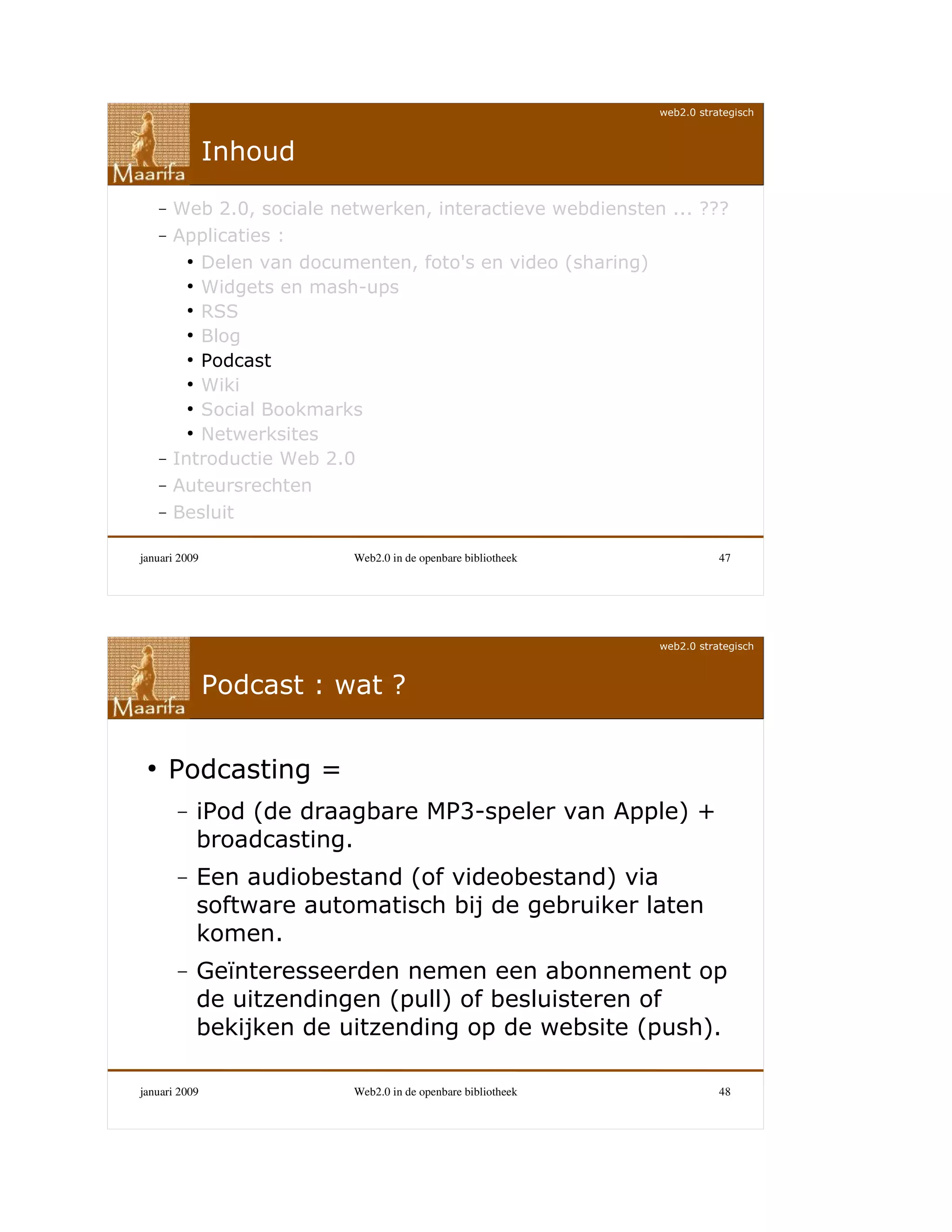 Web 2.0 in de openbare bibliotheek