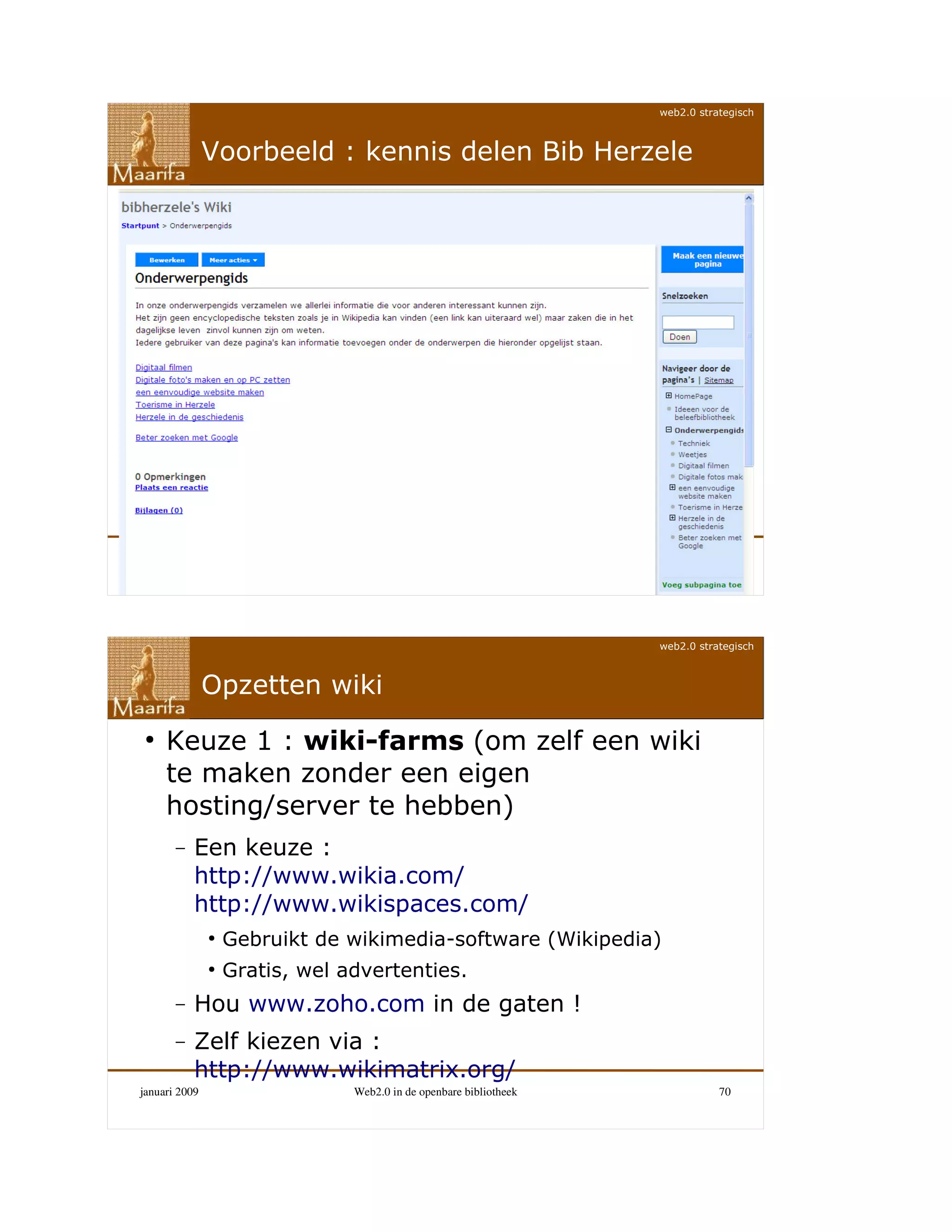 Web 2.0 in de openbare bibliotheek