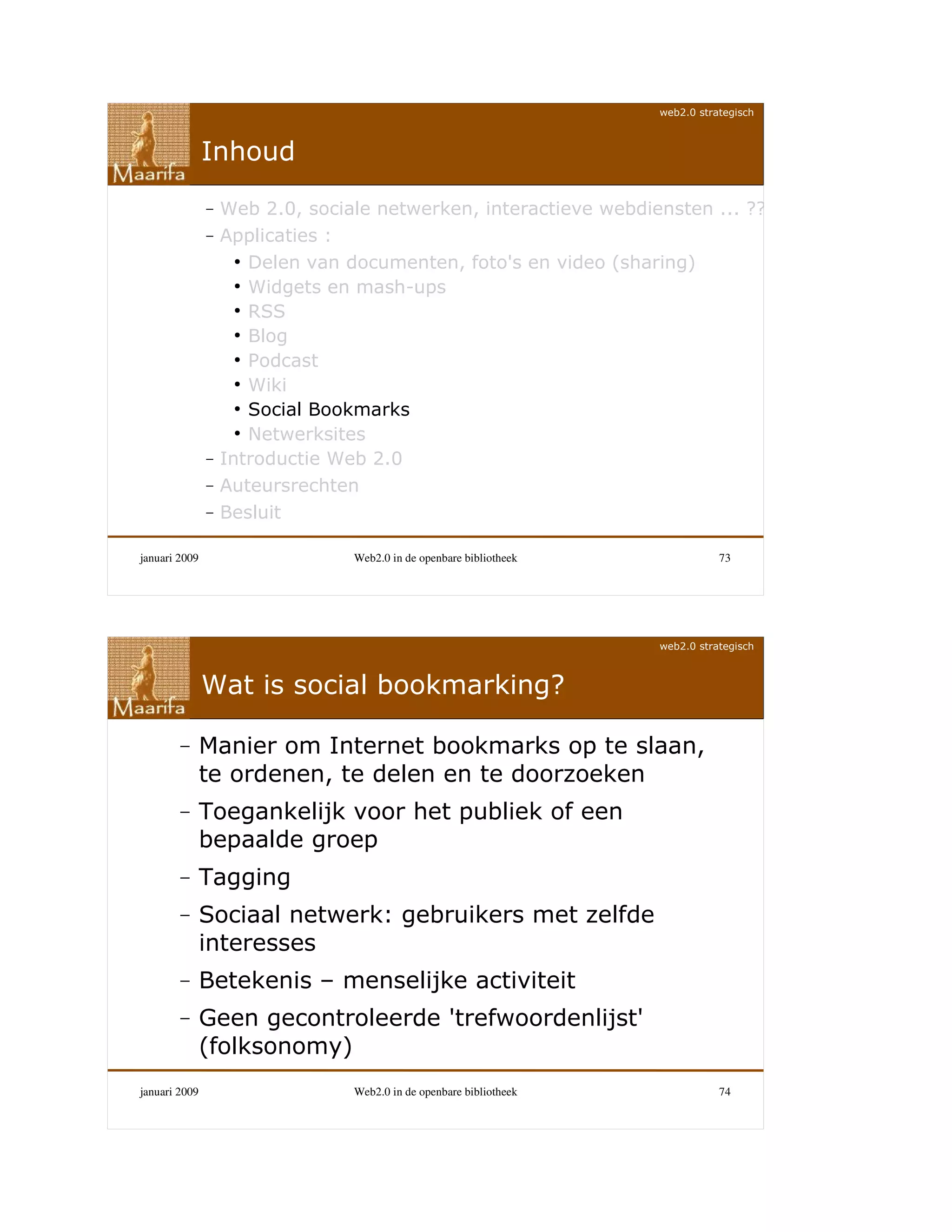 Web 2.0 in de openbare bibliotheek