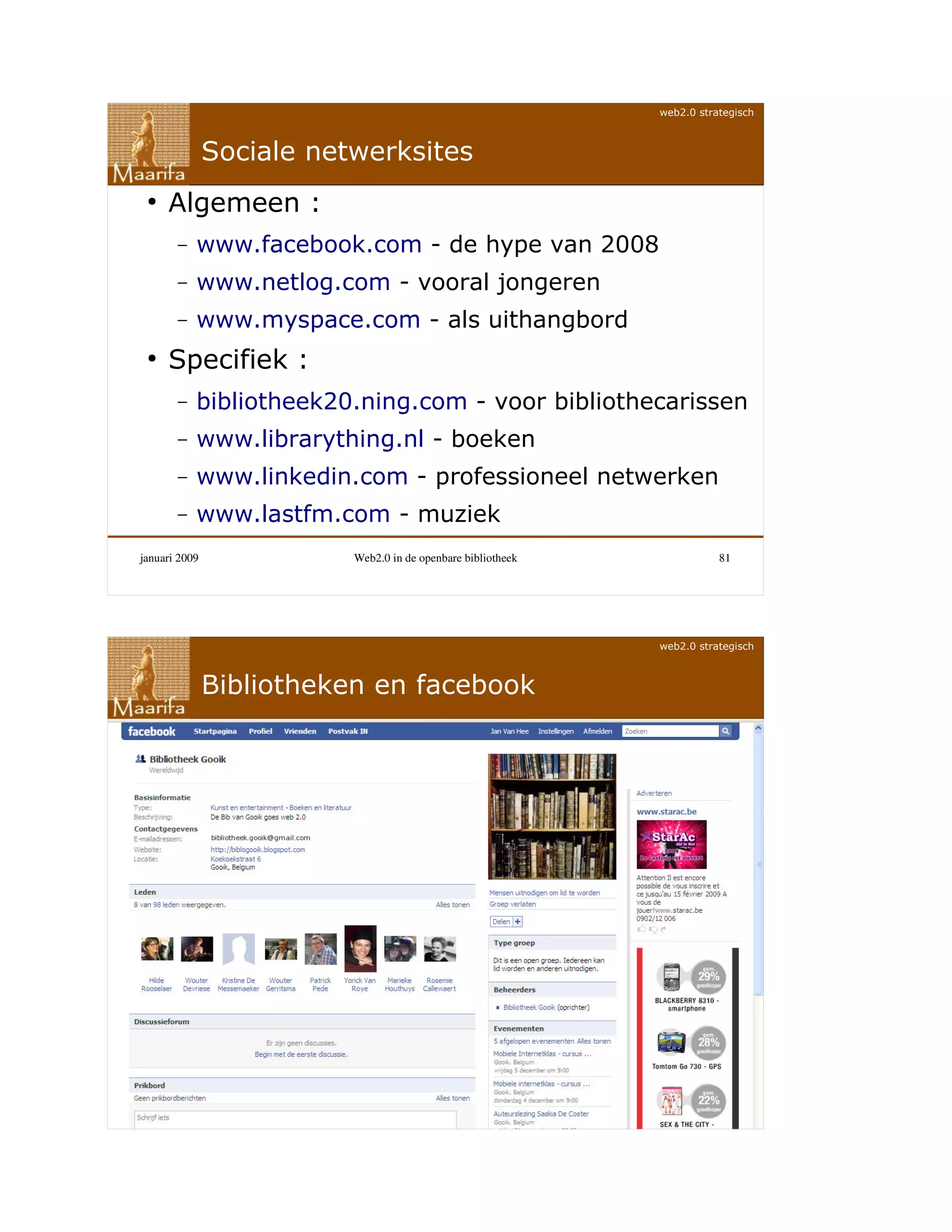 Web 2.0 in de openbare bibliotheek