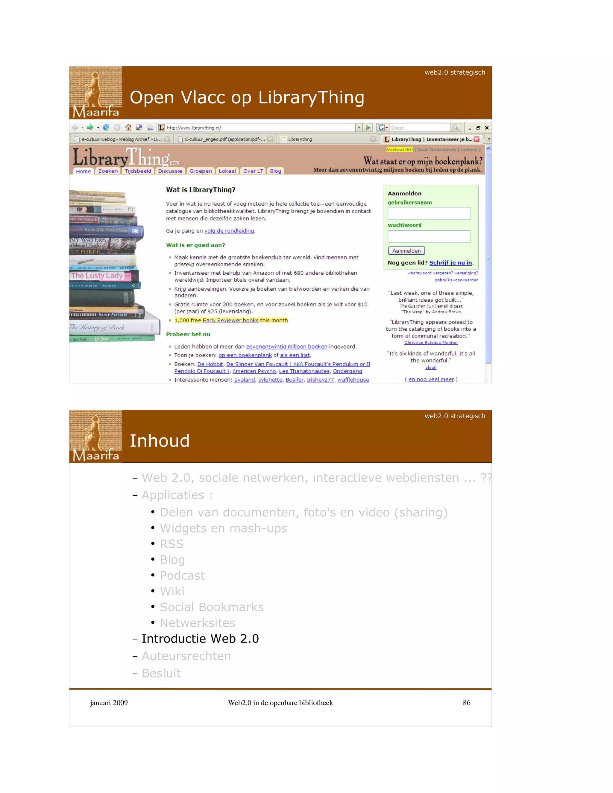 Web 2.0 in de openbare bibliotheek