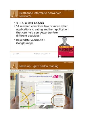 Web 2.0 in de openbare bibliotheek