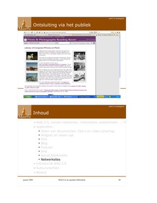 Web 2.0 in de openbare bibliotheek