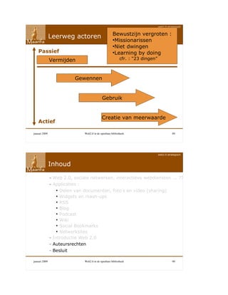 Web 2.0 in de openbare bibliotheek