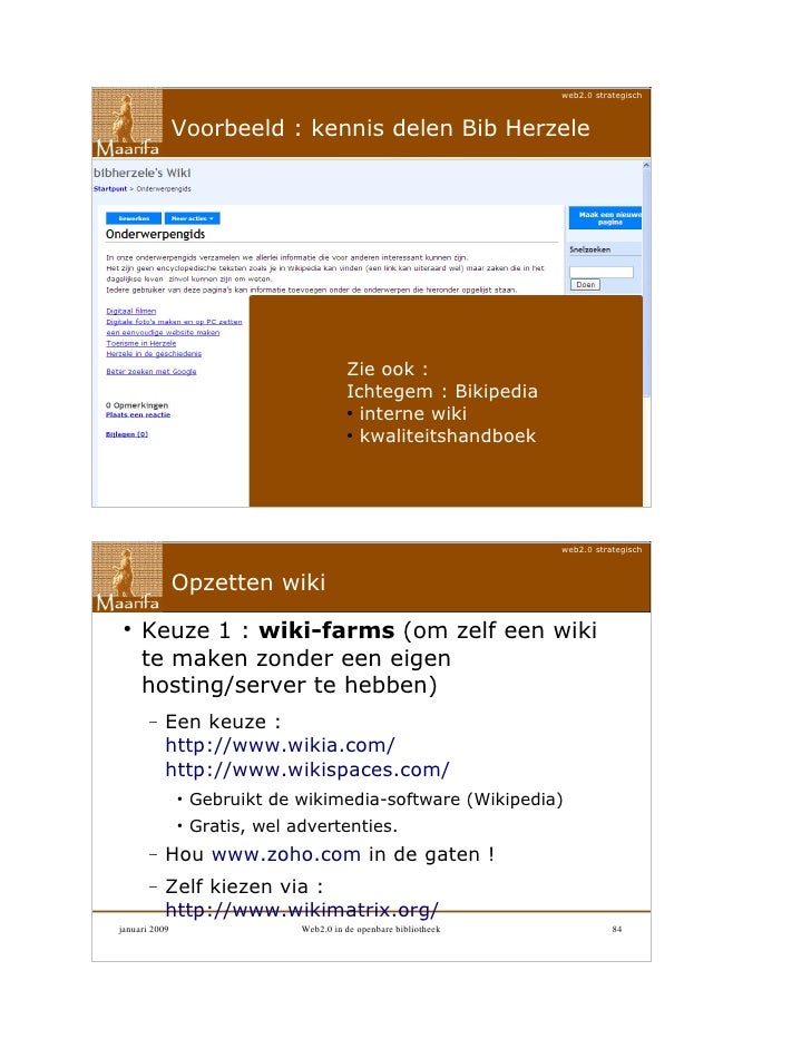 i keuze wikispaces web 2 0 in de openbare bibliotheek i keuze wikispaces web 2 0 in de openbare bibliotheek