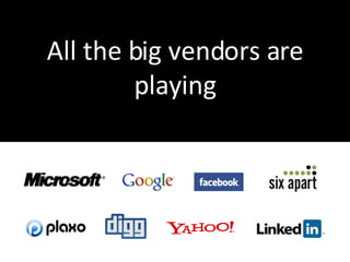 Understanding the Basics of Personal Data: Vendors, Users, and You (Web 2.0 NYC)