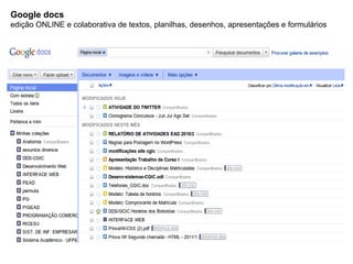 São  palavras-chave  atribuídas a objetos (fotos, links, documentos,...) 