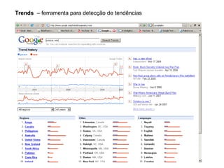 Trends   – ferramenta para detecção de tendências 