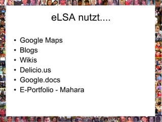 ELSA web 2.0 Anwendungen