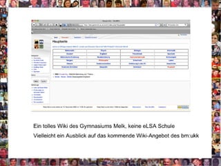ELSA web 2.0 Anwendungen