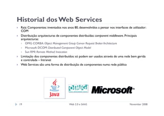 Apresentação sobre web 2.0