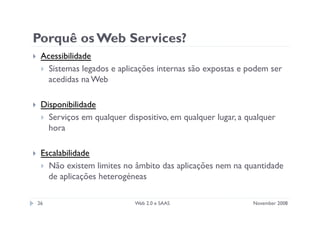 Apresentação sobre web 2.0