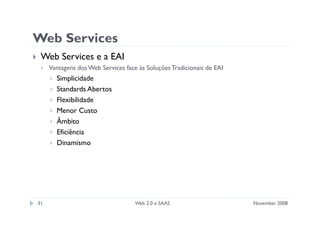 Apresentação sobre web 2.0