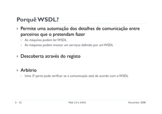 Apresentação sobre web 2.0