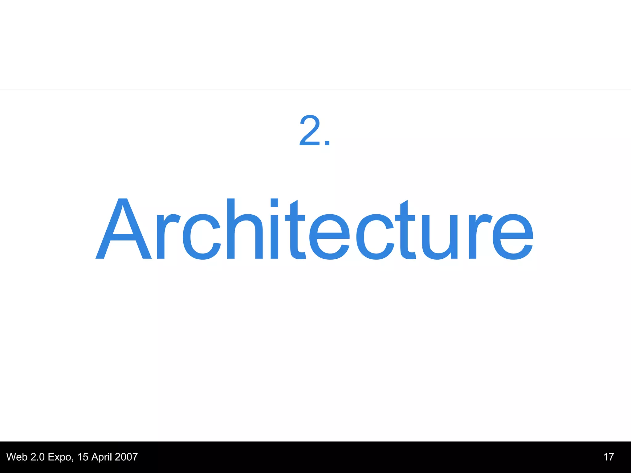 2. Architecture 
