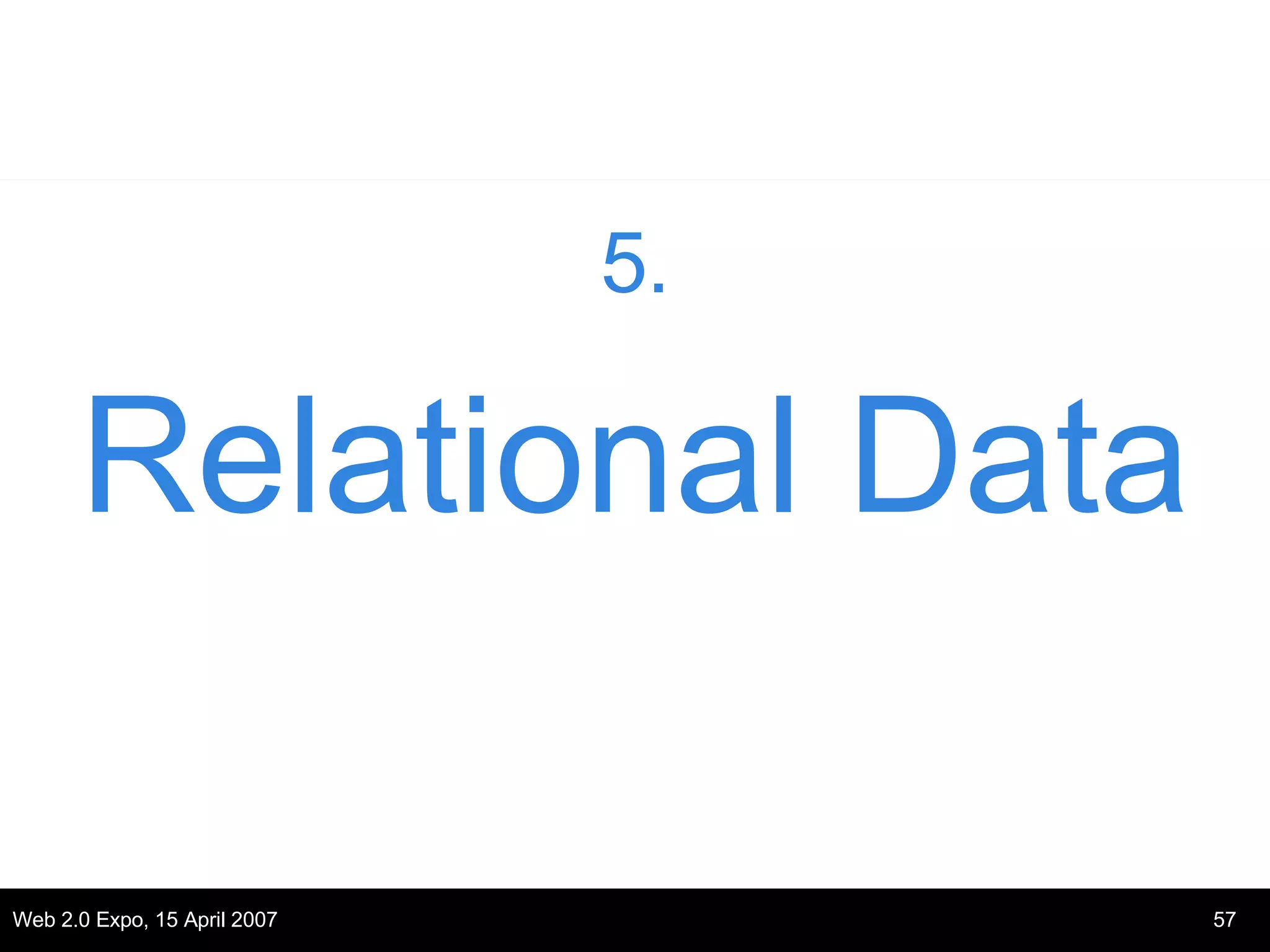 5. Relational Data 