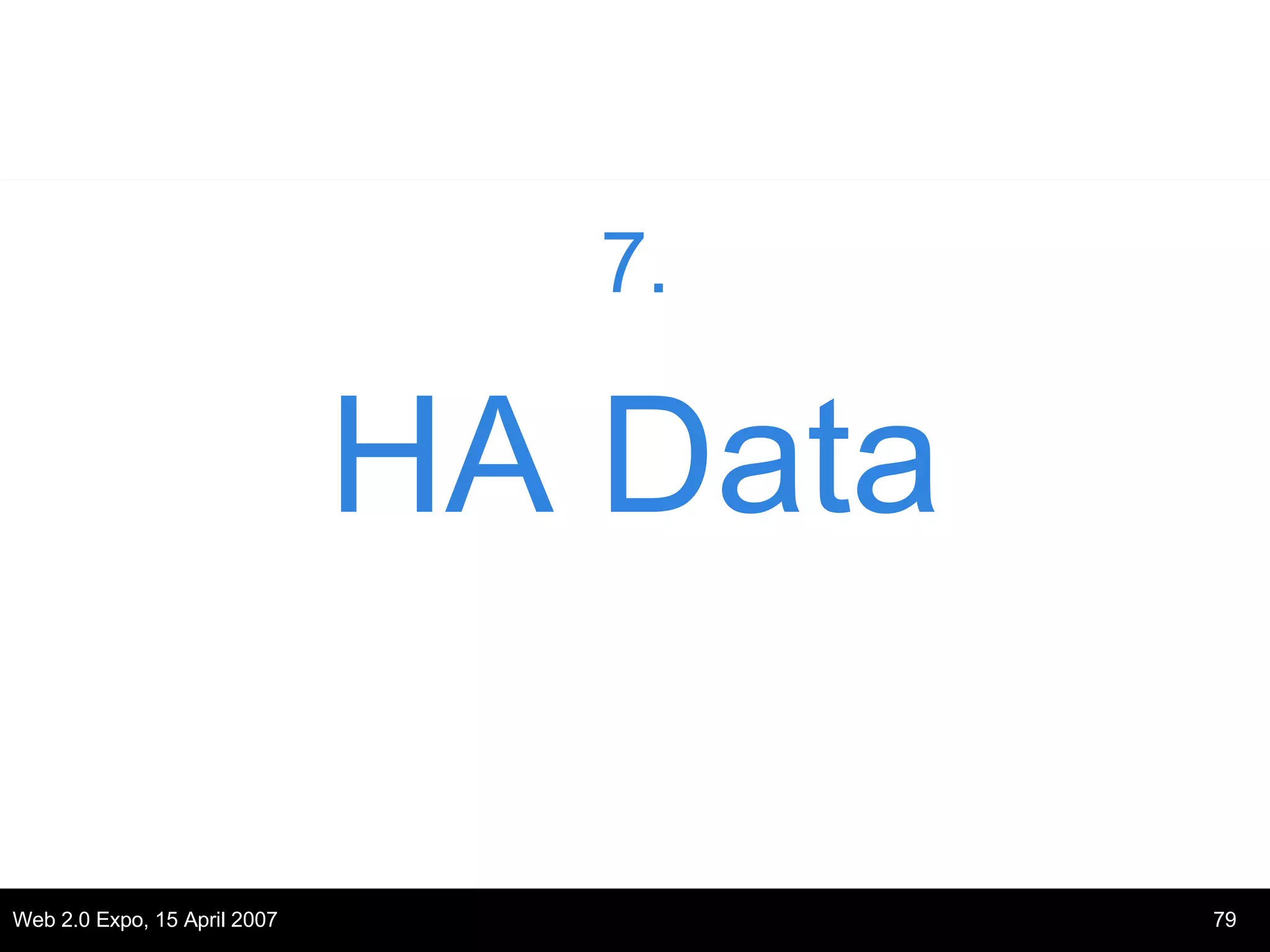 7. HA Data 