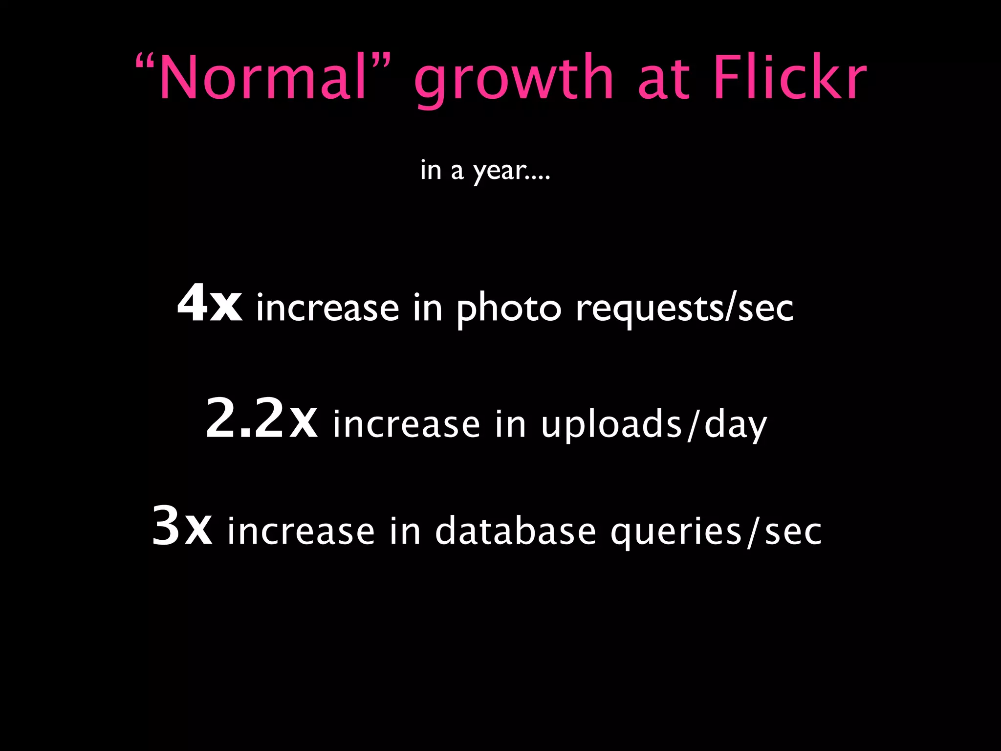 Capacity Planning for Web Operations - Web20 Expo 2008