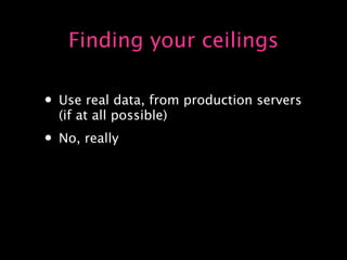 Capacity Planning for Web Operations - Web20 Expo 2008