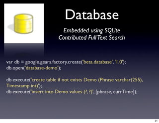 Web 2.0 Expo Ria Offline Desktop