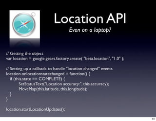 Web 2.0 Expo Ria Offline Desktop