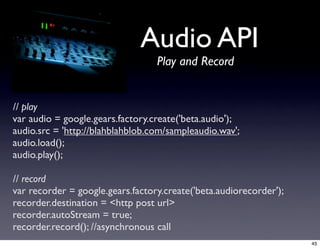 Web 2.0 Expo Ria Offline Desktop