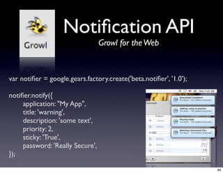 Web 2.0 Expo Ria Offline Desktop