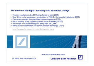 Web 2.0 for Financial Institutions