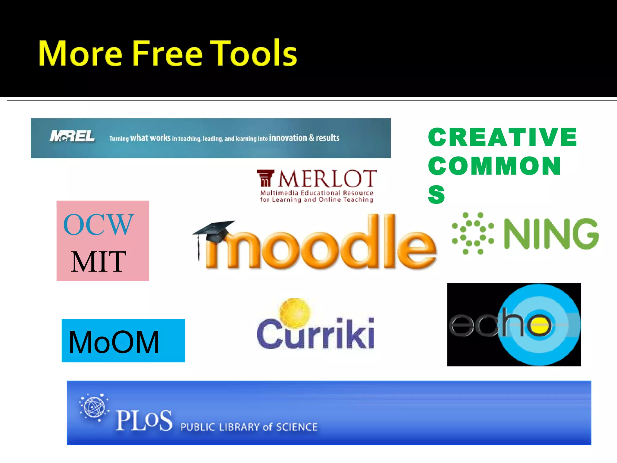 CREATIVE COMMONS OCW MIT MoOM 